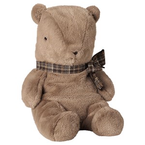 Maileg - Teddy plush bamse, Stor - Mørk mushroom